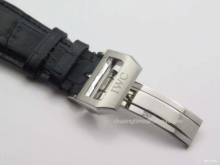 MIROTIME 0310 Portuguese Real PR IW500703 ZF 1:1 Best Edition On Black Leather Strap A Durable 7370